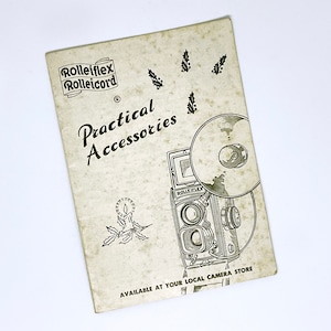 Rolleiflex Camera Accessories Booklet
