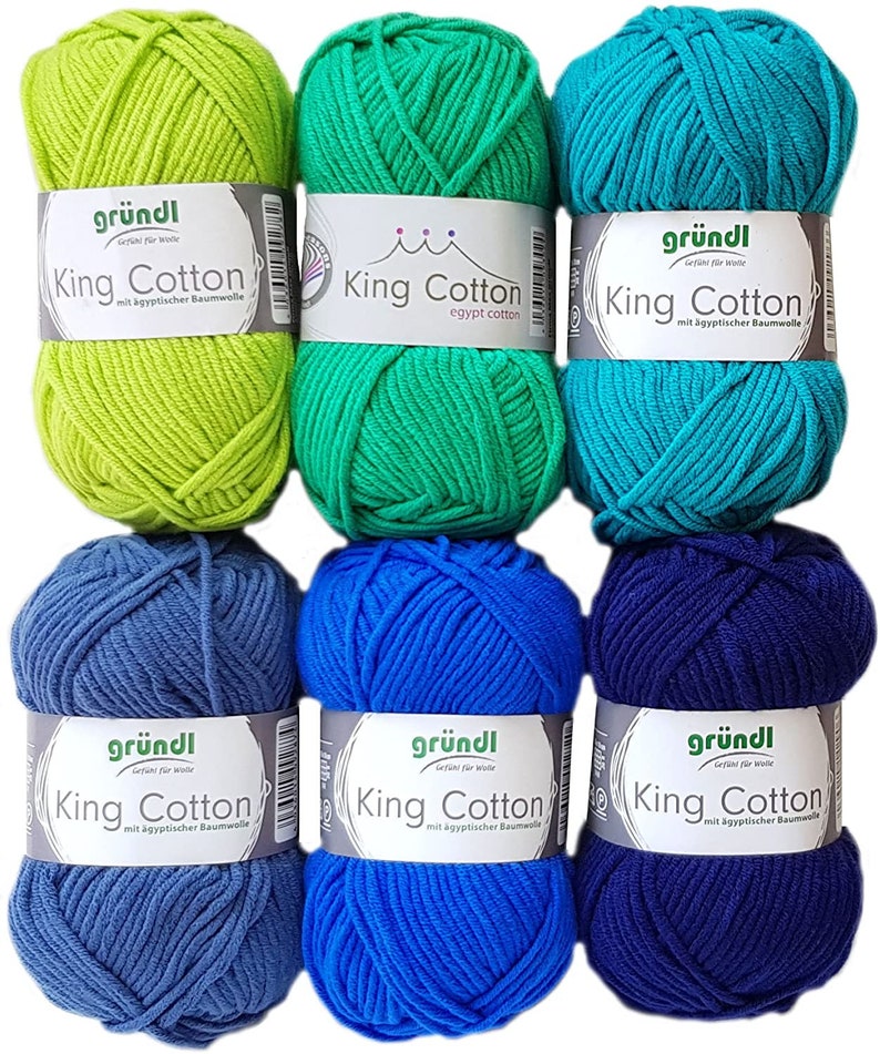 Gründl King Cotton Yarn 50g/78 m Etsy
