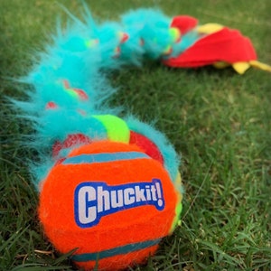 Fleece Tug Toy w/ Ball