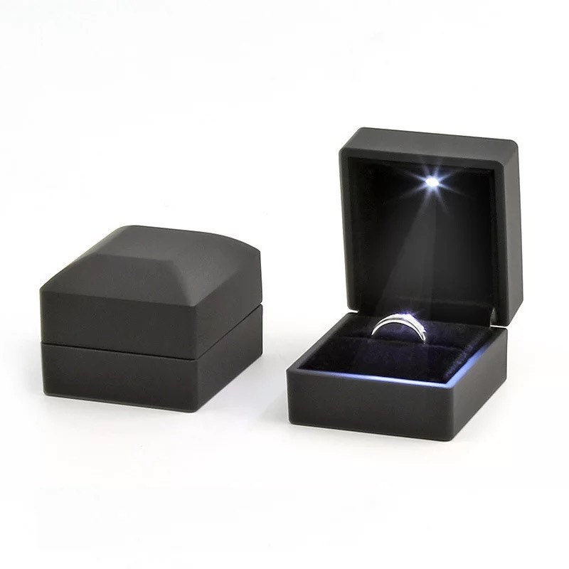 FindingKing 3 Black Velvet Earring Jewelry Gift Boxes Displays - Zen  Merchandiser
