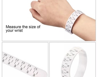 Bracelet Sizer & Watch Strap Sizer adjustable from 15 to 25cm for Men and Women (New) - WRIST SIZER