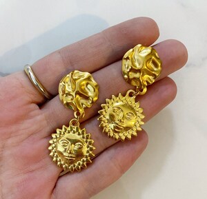 Boucles D'oreilles Breloques Rétro Pour Femme - Design à La Mode - Cadeau Petite Amie, Mère, Sœur - Léger Et élégant