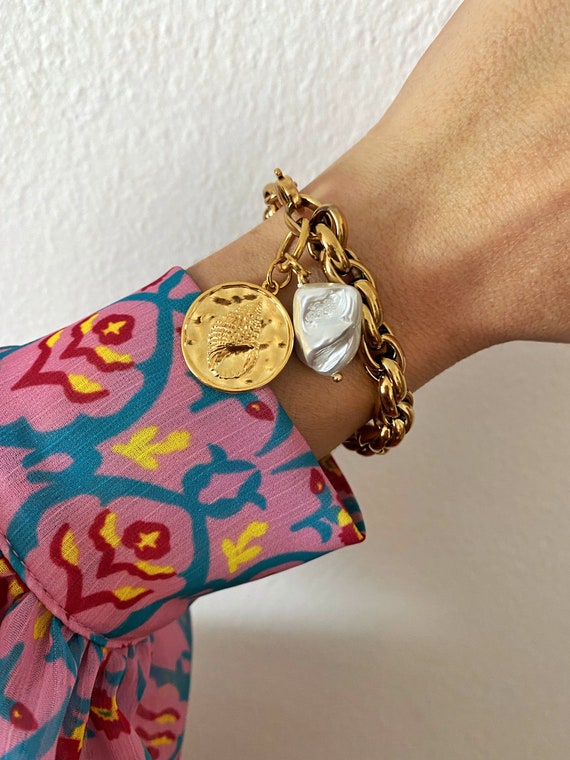 Acne Studios COIN BRACELET CHARM