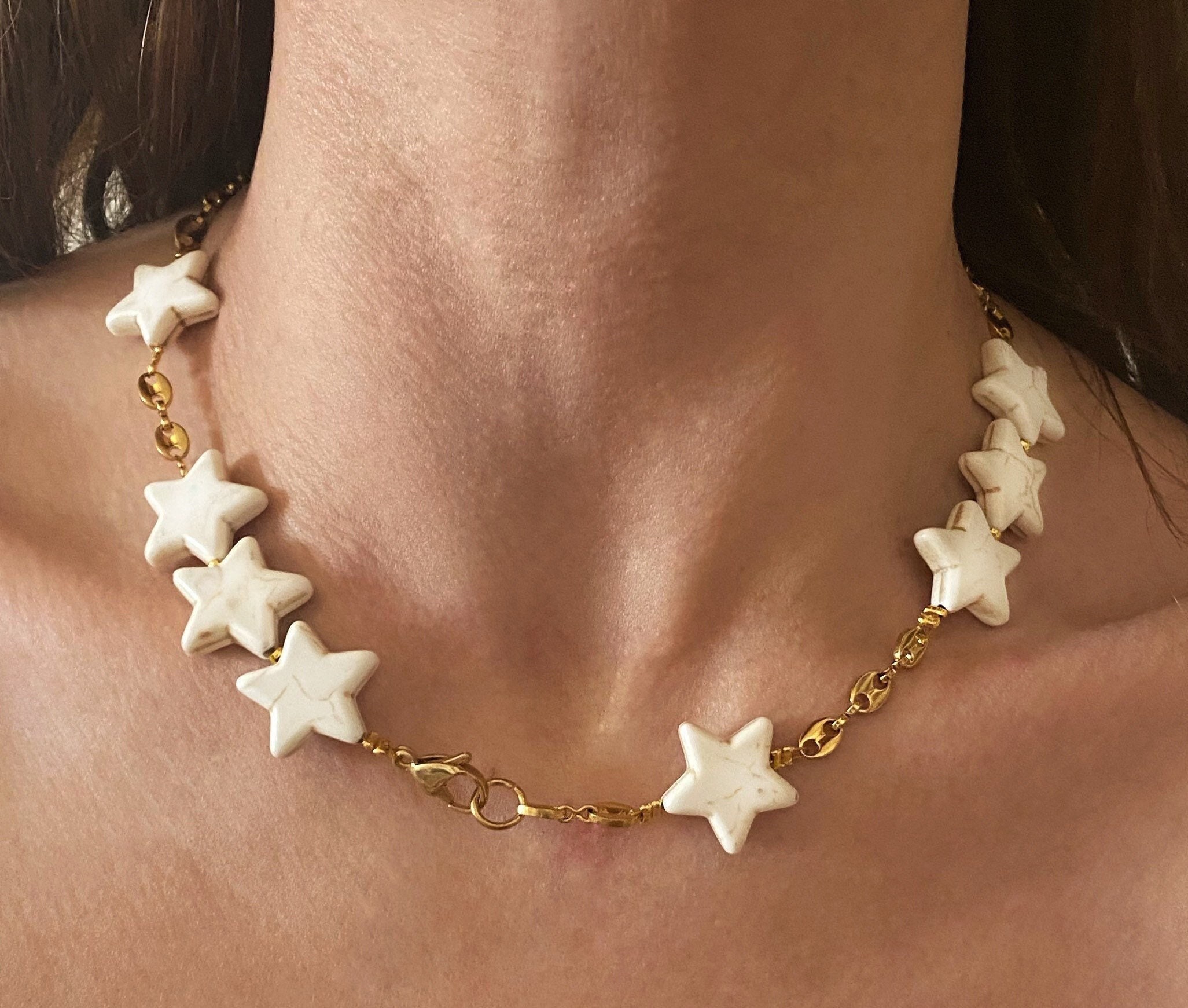 Ciondolo Moneta Oro Multistrato Ragazze Collana Moda Choker Catena Perla Leopardato