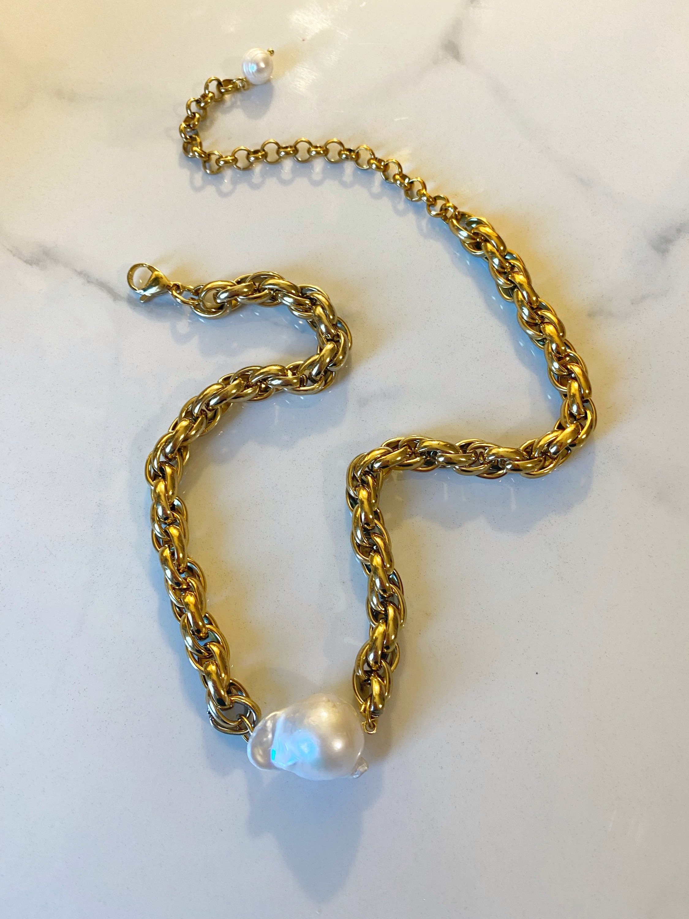 CHIEKO+チエコプラス baroque necklace gold CHIEKO+チエコプラス baroque necklace gold ACCESSORIES｜CHIEKO+(