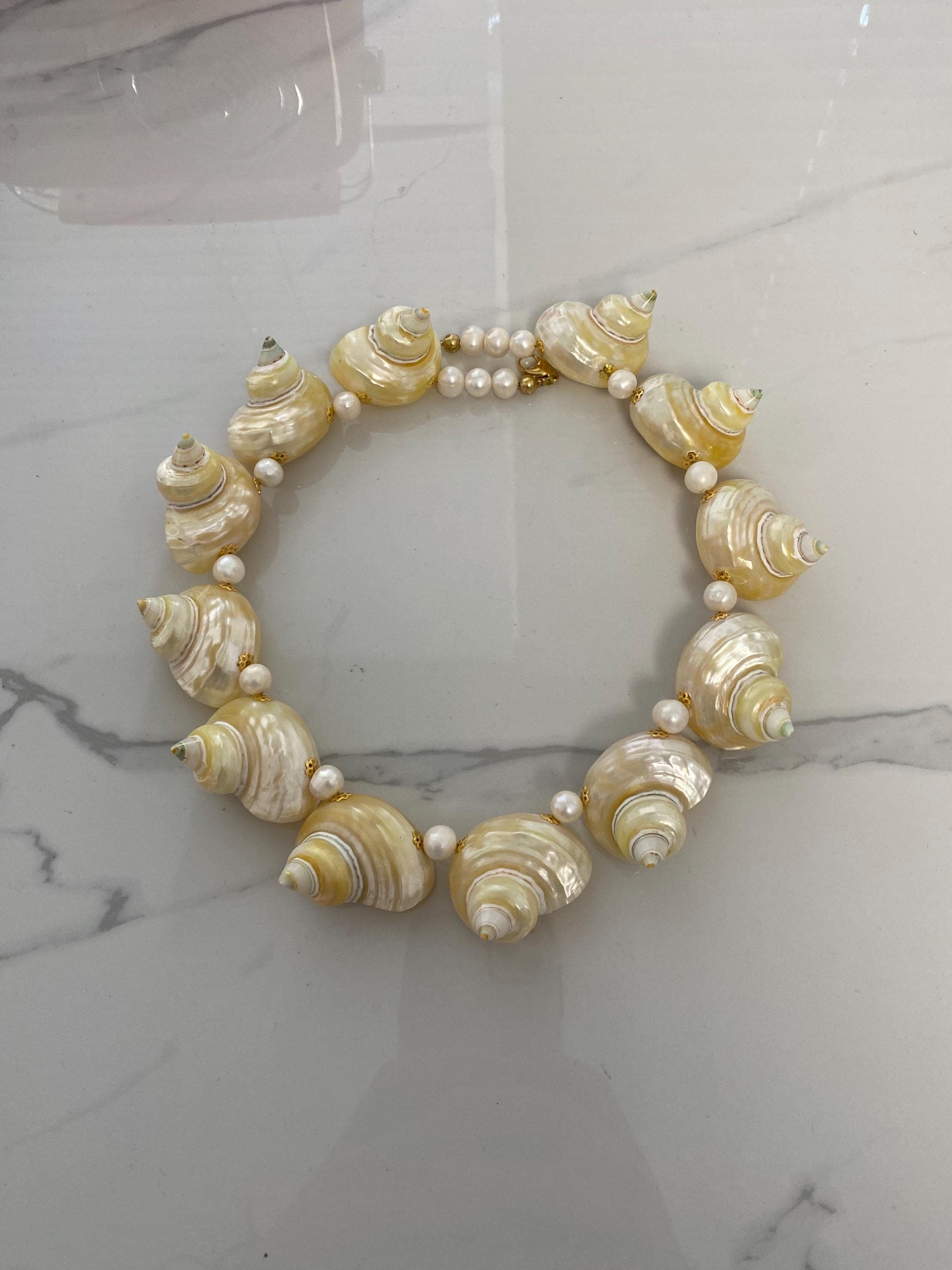 Collana in argento e ceramica Nahla - LE PERLE DI CALTAGIRONE - Luxury Zone