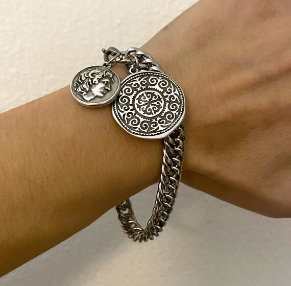 Versace Medusa-coin Chain Bracelet - Farfetch