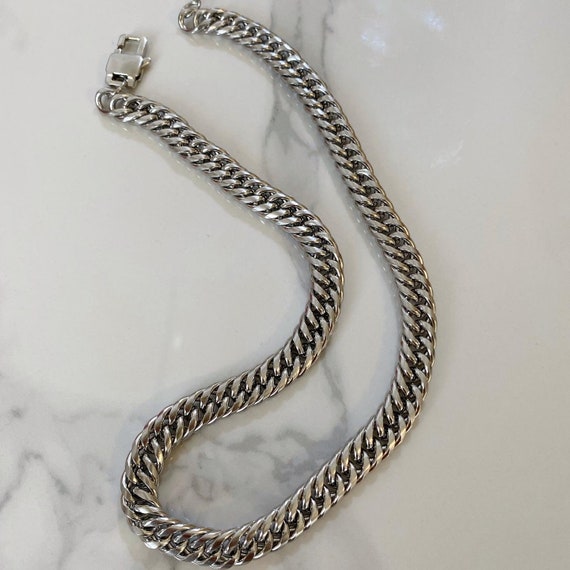 Stainless Steel Chain Necklace – Everyday Necklace Chain Pearl Chain Necklace