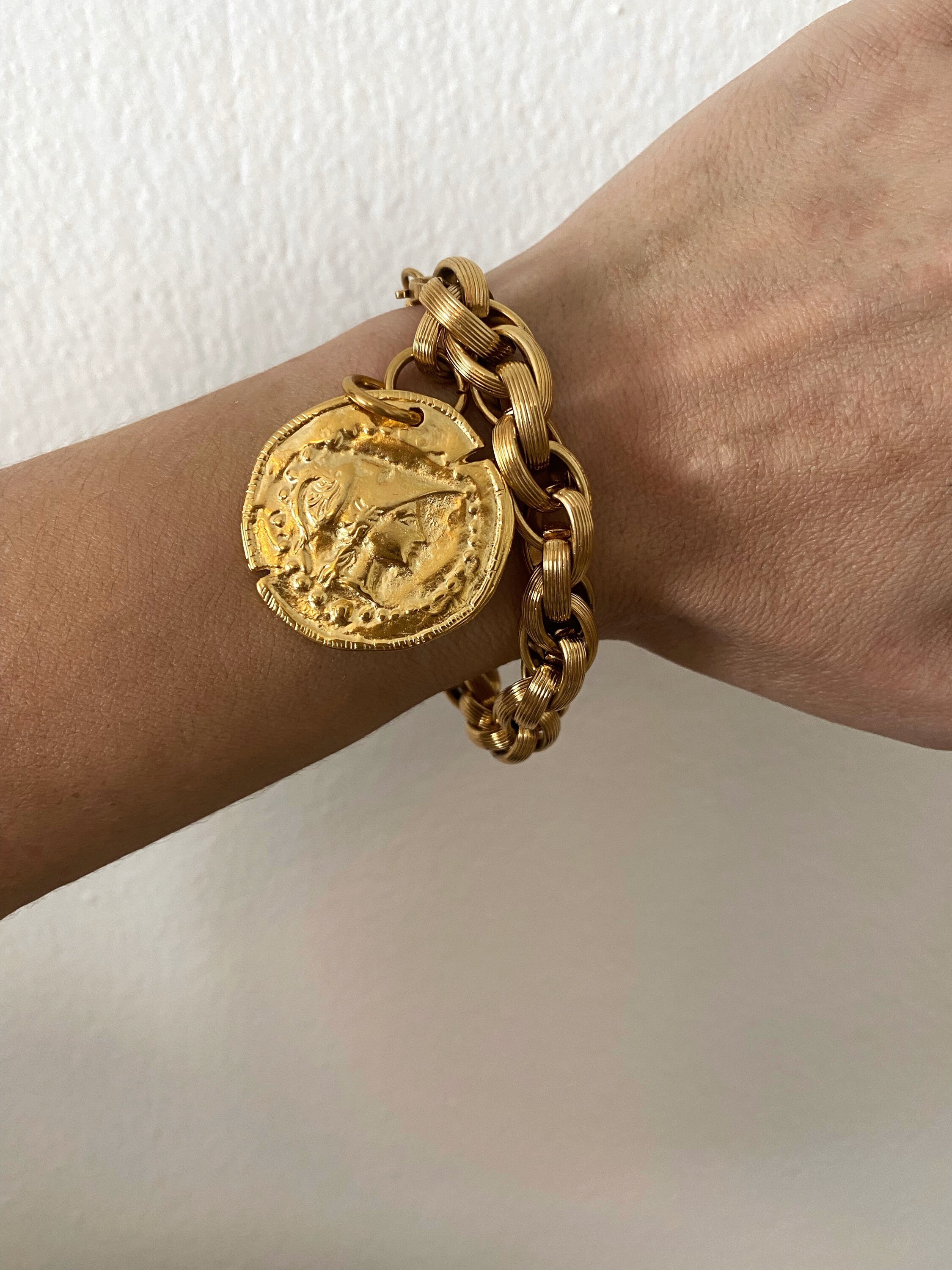 Chain and Coin Bracelet – Sweet Lemon Boutique