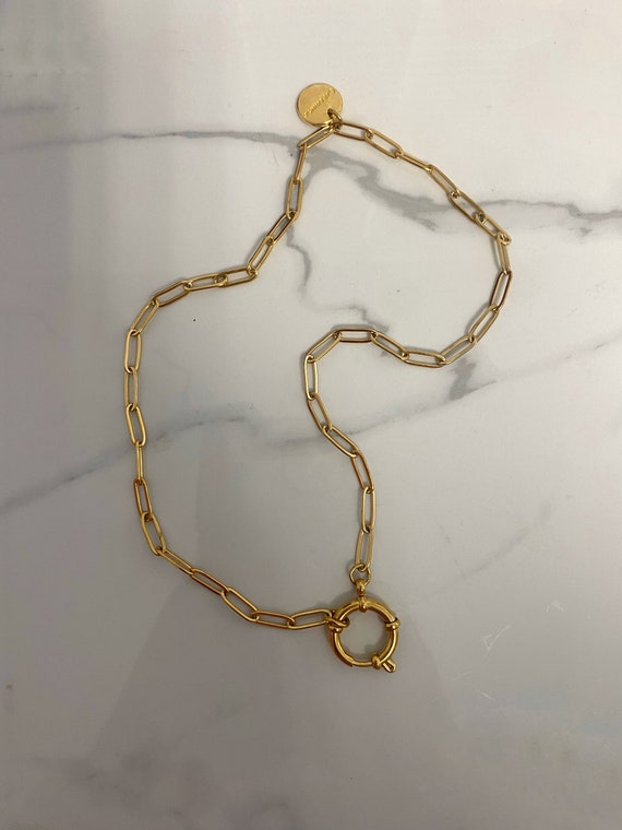Collana Topshop Rondine Antica Tono Oro Con Pietre Turchesi - Bohemien