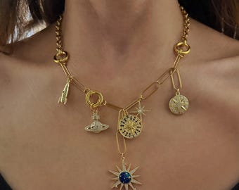 Cosmic charms necklace