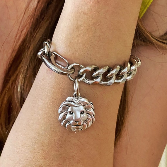 kendra scott Gold tone lion charm Athena Necklace And Bracelet set | eBay