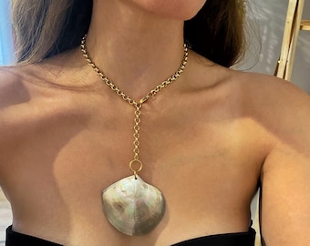 shell Necklace: Mermaid Core Beach Jewelry
