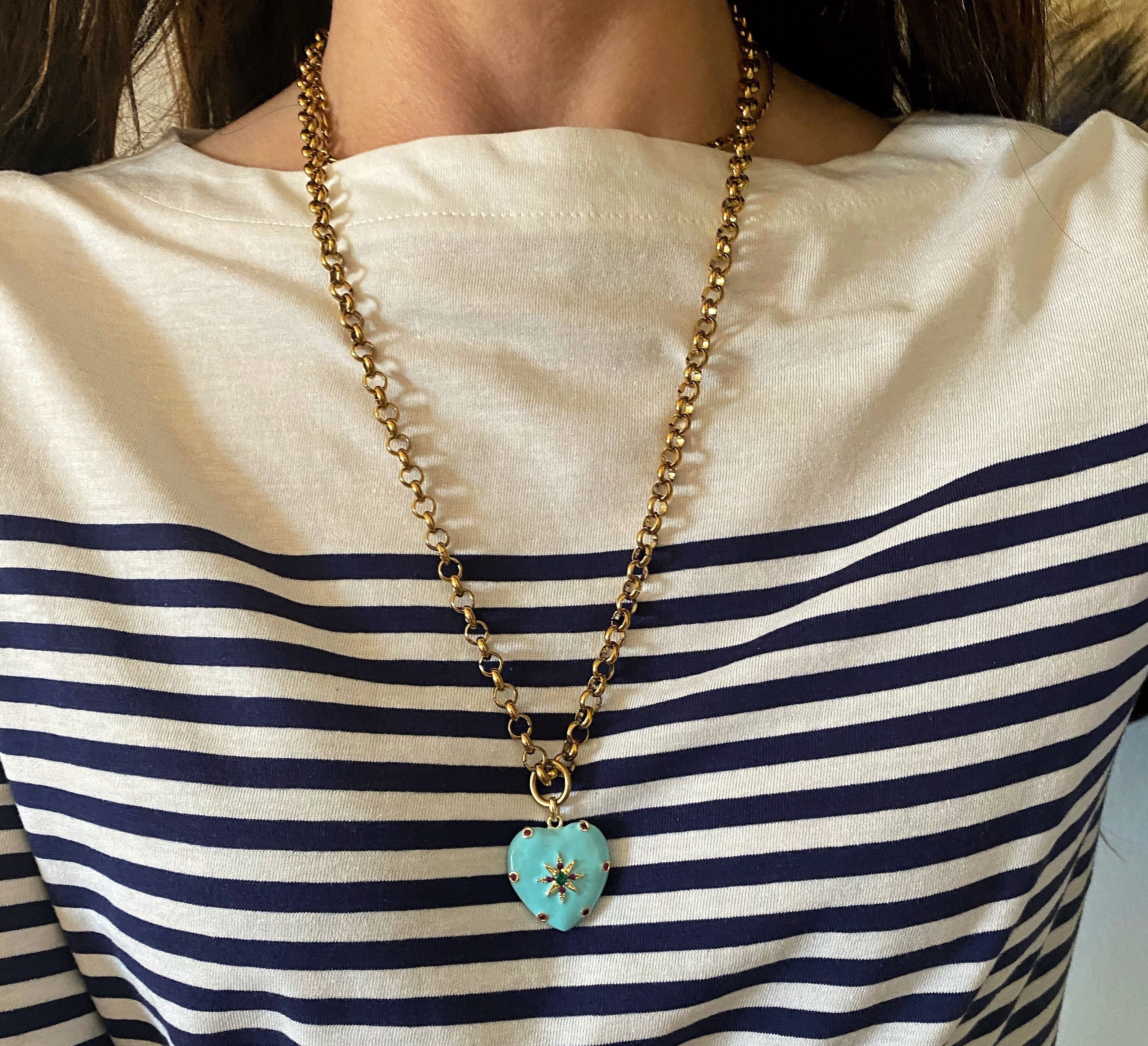 Balenciaga gold precious necklace Outlet