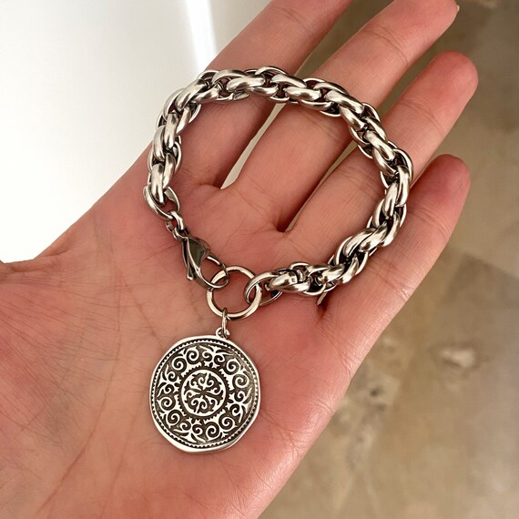 Greek coin best sale bracelet