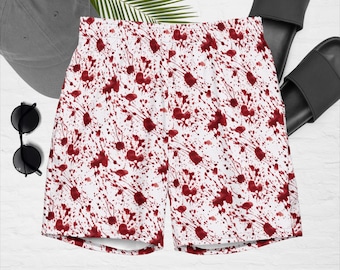 Blood Splatter swim trunks