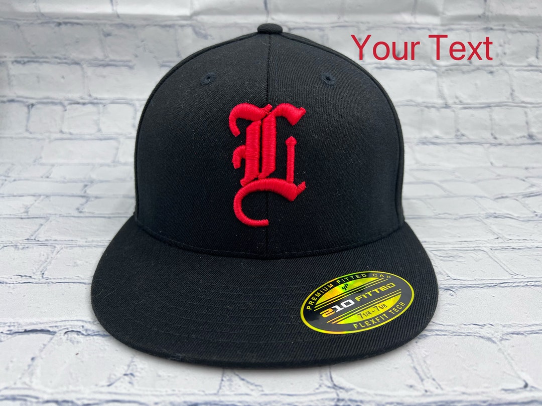 3D Puff Personalized Embroidered Hat, Custom Hat, Fitted