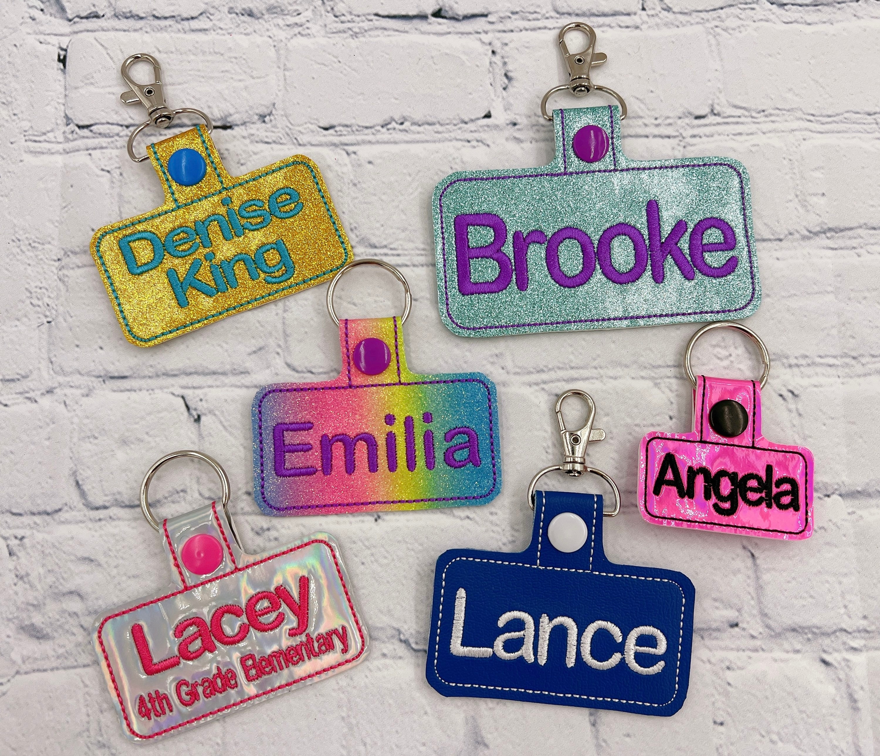 Personalized Name Patch, Custom Name Patch, Iron on Patch, for Backpacks,  Jackets, Lunch Bags 