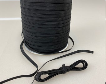 Elastic Black 4mm