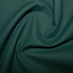 100% Cotton Plain Rose and Hubble Bottle Green