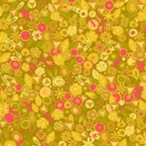 Stampe Makower Sun, Fiori gialli