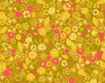 Makower Sun Prints, Yellow Flowers
