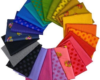 Alison Glass Ellipse - 1/4 or 1/2 or full Metre Bundles of full range of 24 - great sewers or quilters gift