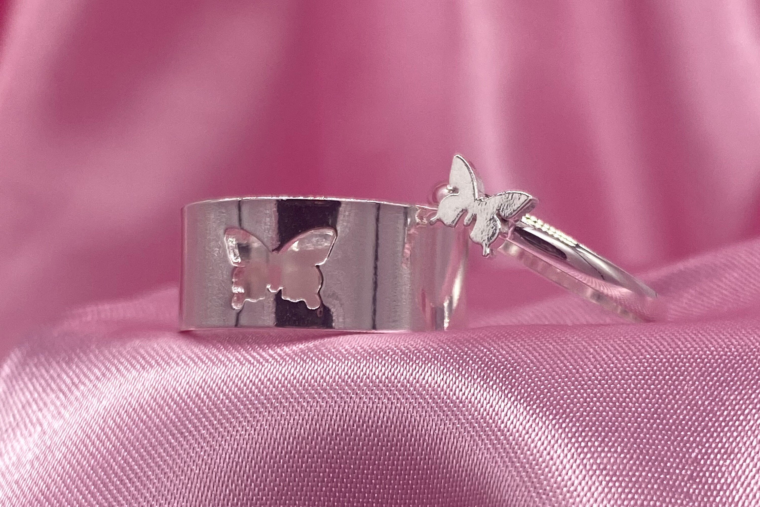 Butterfly Promise Rings Etsy