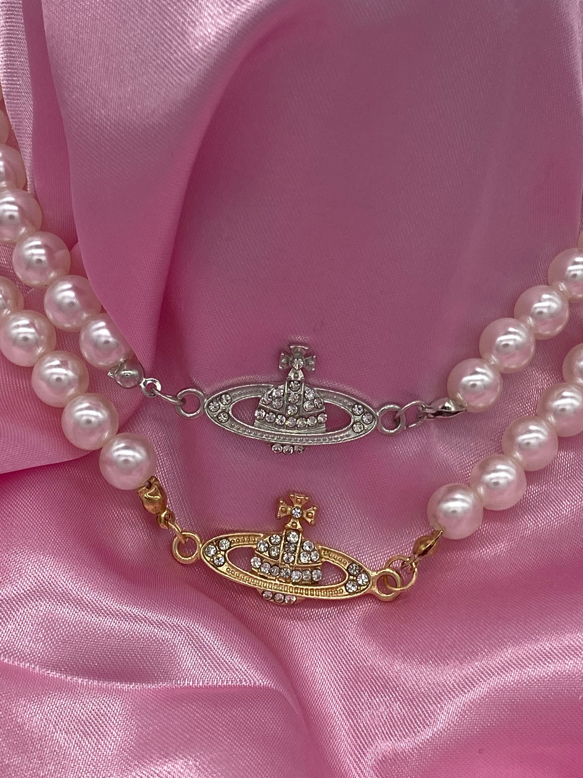 pearl necklaces Etsy