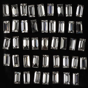 4.00x2.00 MM | Loose Lab Grown Baguette Diamond | E-F Color VVS2 Clarity | Lab Grown Diamond For Jewelry | Man Made Diamond | Lab Diamond