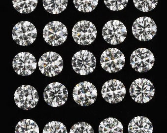 4.00 MM | VVS1/2 Clarity E/F Color | Round Cut Lab Grown Diamond | Lab Diamond For Jewelry Making | IGI Certified Loose Diamond