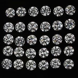 3.00 MM | VVS1/2 Clarity E/F Color | Round Cut Lab Grown Diamond | Lab Diamond For Jewelry Making | IGI Certified Loose Diamond