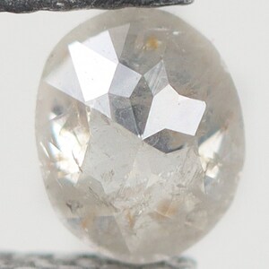 0.34 CT | 4.80X3.80X2.00 MM | Natural Loose Oval Diamond | White Oval Cut Diamond | Oval Shape diamond | Rustic Diamond GDR95