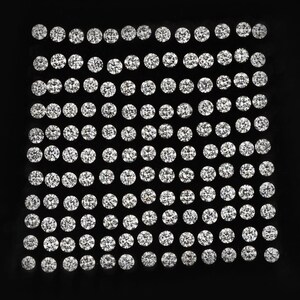2 mm Round Cut Lab Grown Diamond | CVD Loose Diamonds | VVS2-VS1 / D-E-F Color | Fine Jewelry Making Supplies | Small Accent Stone