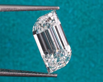Flame Step Cut Lab Created Diamond 1-5 CT | IGI Certified CVD Loose Stone | VVS2-VS1 / D-E-F | Antique Wedding Ring diamonds