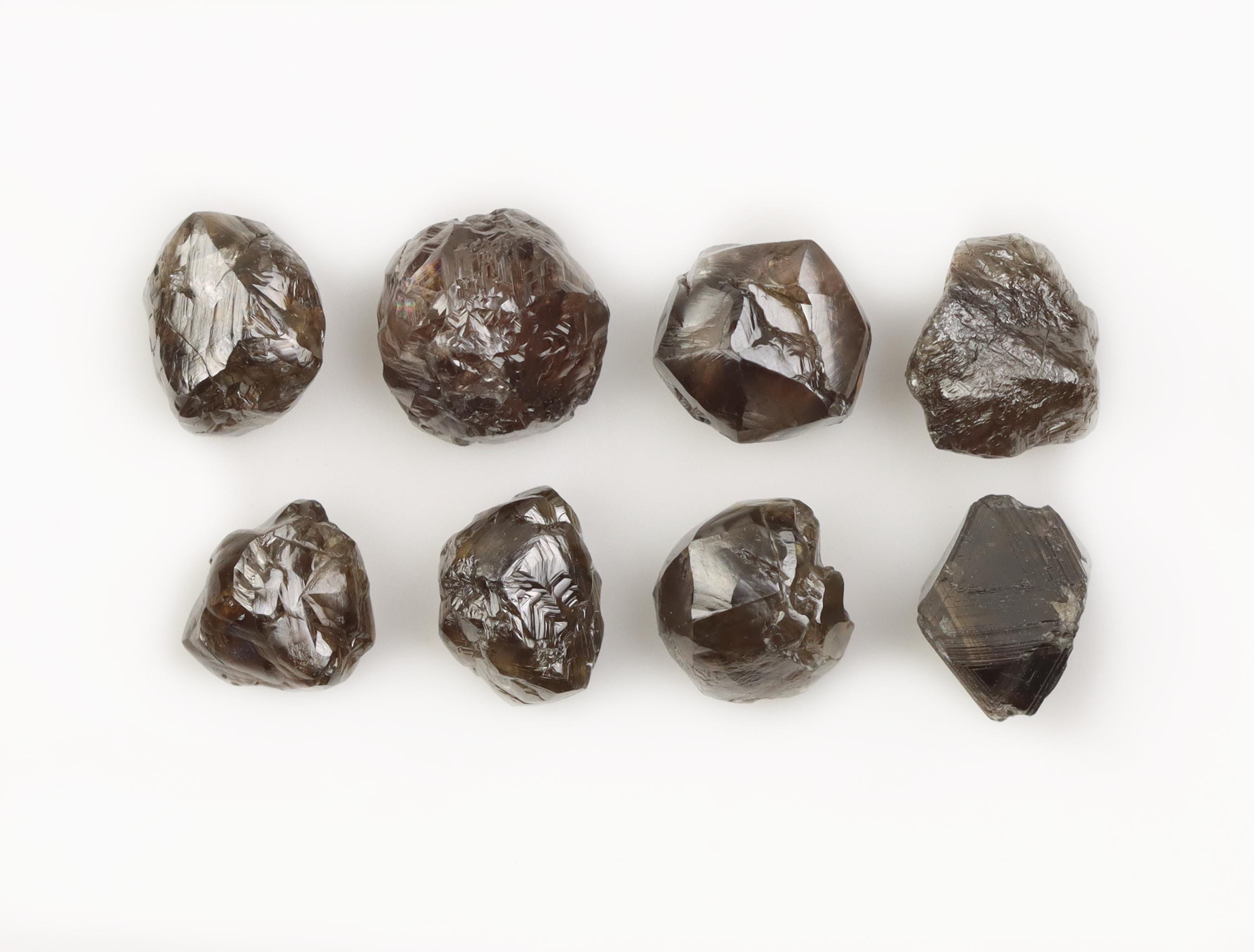 10.20 CT | 5.20-6.40 MM | Natural Chocolate Brown Rough Diamond