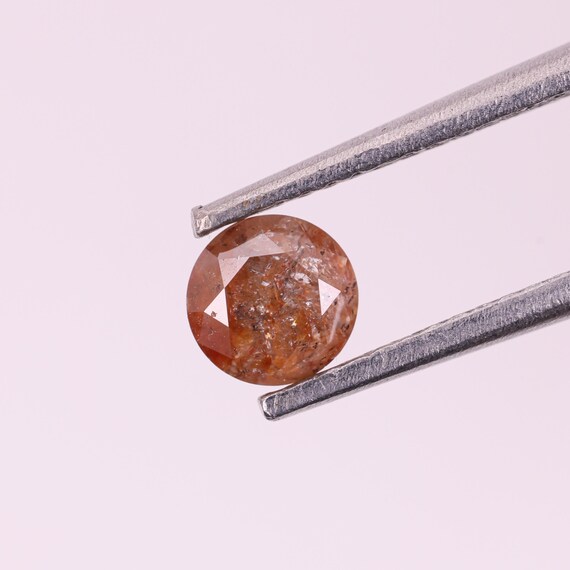 0.65 CT | 5.00X4.00 MM | 天然ルースラウンドカットダイヤモンド 