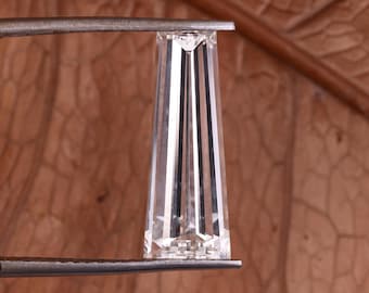 Tapered Step Cut Lab Grown Diamond 1-5 CT | IGI Certified CVD Loose Stone | VVS2-VS1 / D-E-F Eco Friendly Diamond for Engagement Ring