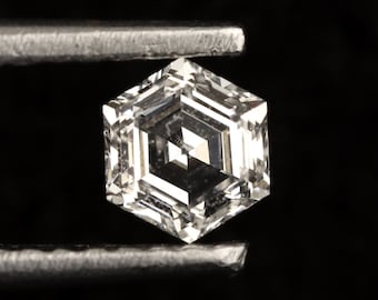 1.00-5.00 CT | VVS2-VS1 / D-E-F | Hexagon Cut Lab Grown Diamond | Lab Diamond For Engagement Ring | IGI Certified CVD Diamond