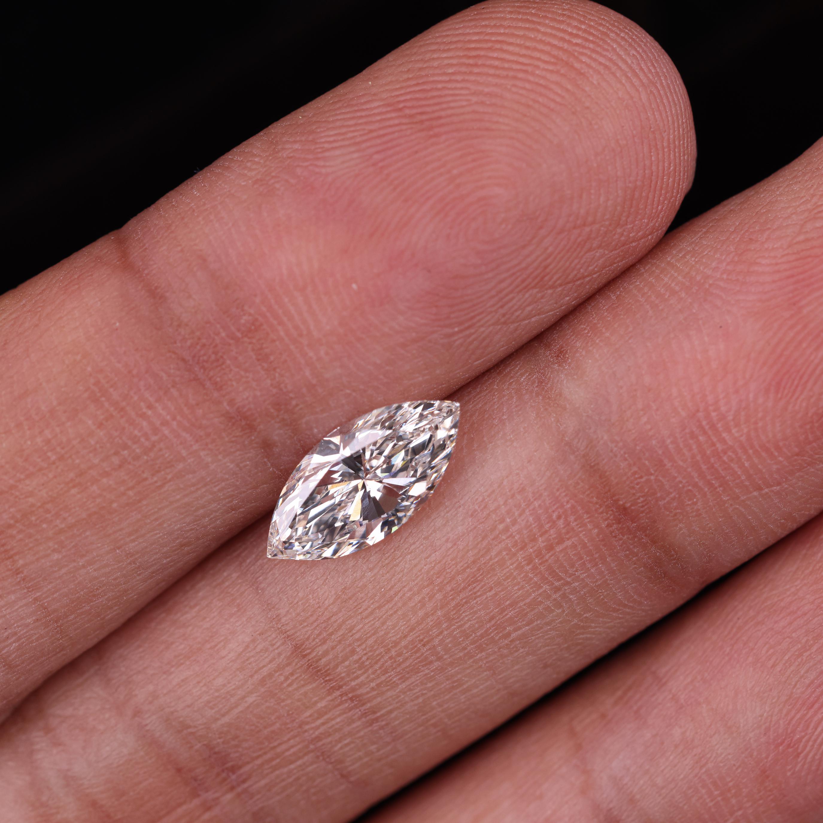5.00ct E-VS1オーバルカットラボグロウンダイヤモンドプレミアム指輪