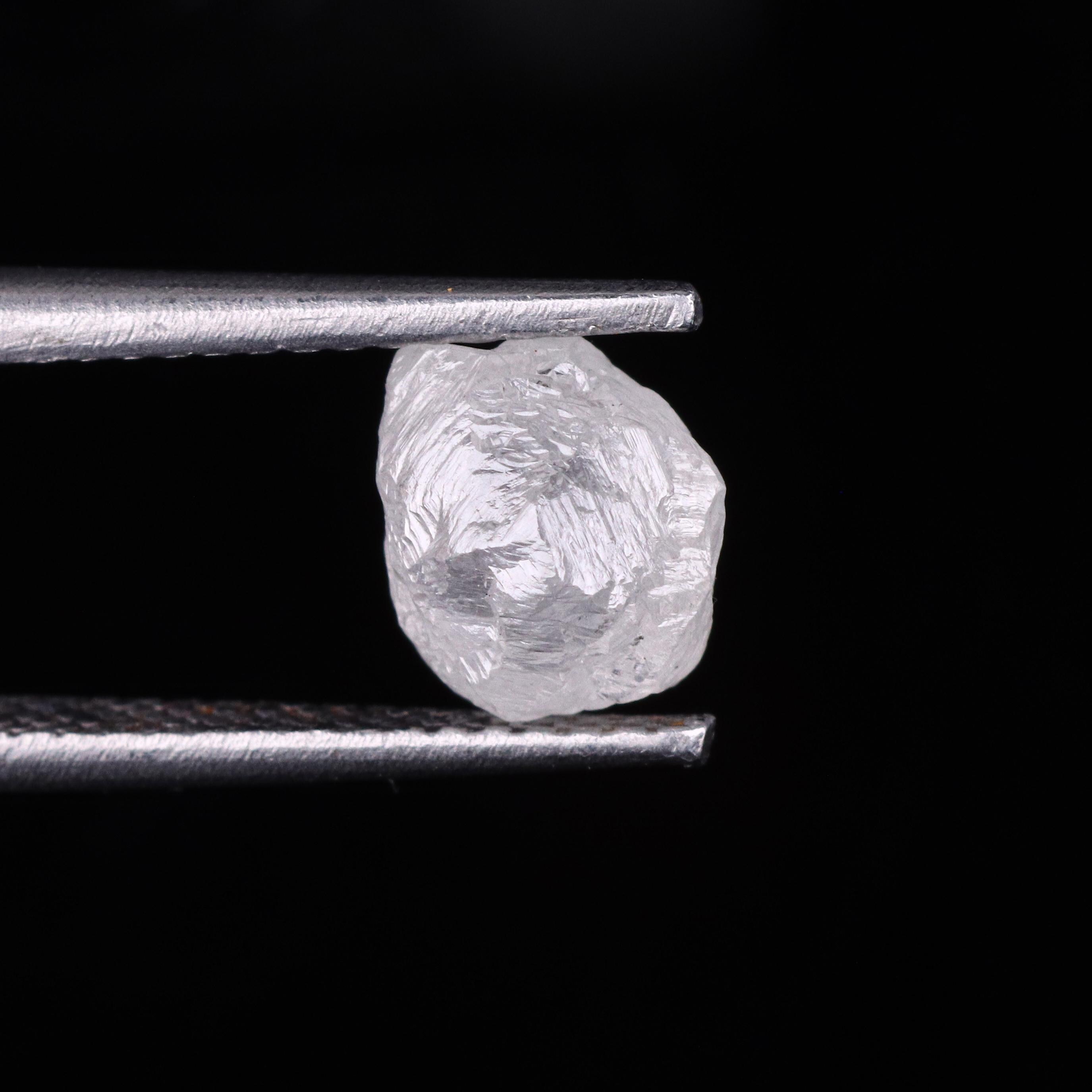 2.09 CT | 7.80X6.80X5.8O MM | Natural Loose White Rough Diamond