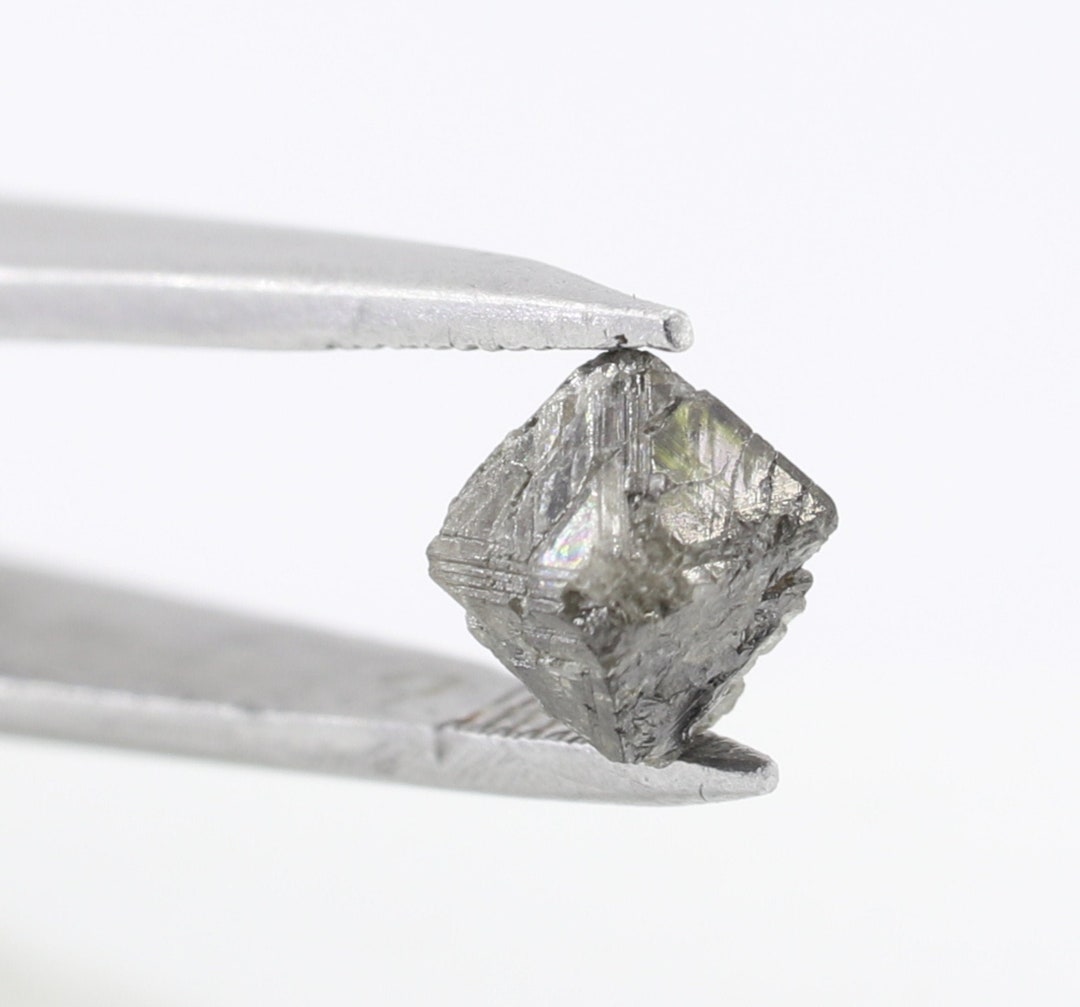 Großer Diamant Ca. 6 Mm Rohdiamant 0,85 Karat Kt Ct Diamond 02 P