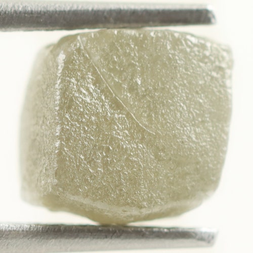 CT MM Natural Cube Diamond Grey Cube Raw