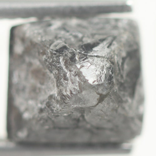 4.29 CT | 10.40X10.10X7.00 MM | Natural Grey Crystal Diamond | Raw Uncut shops Diamond | Rough Diamond For Ring | Raw Diamond GDR240