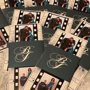 Move Ticket Theme Wedding Invitation