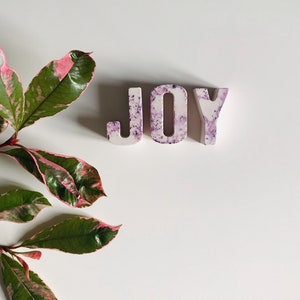 Who I Am Alphabet - White, colorful pigment detail letters. Name, Motto maker