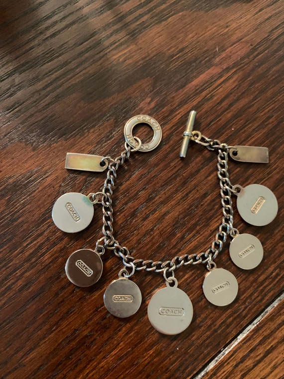 VINTAGE COACH Charm Bracelet - image 8