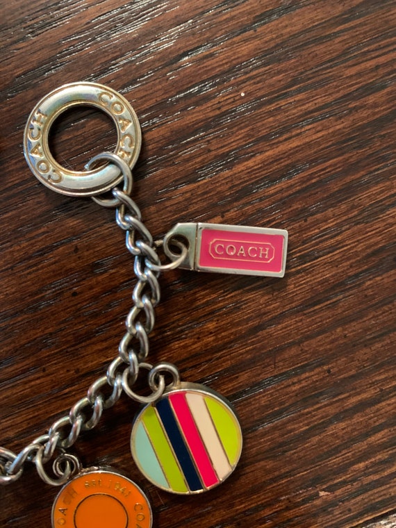 VINTAGE COACH Charm Bracelet - image 2