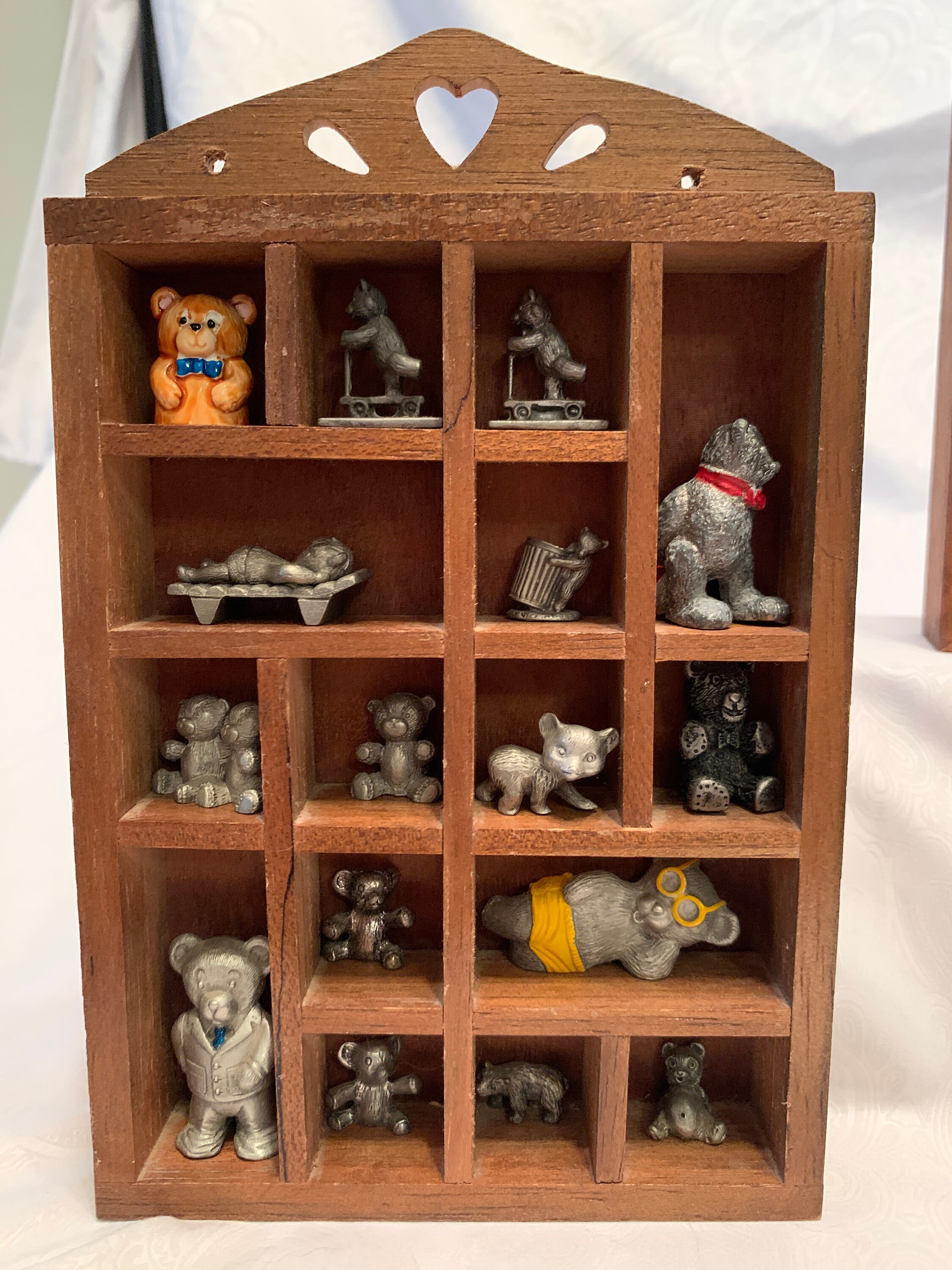 Collection of 28 Pewter Bear Figurines Etsy