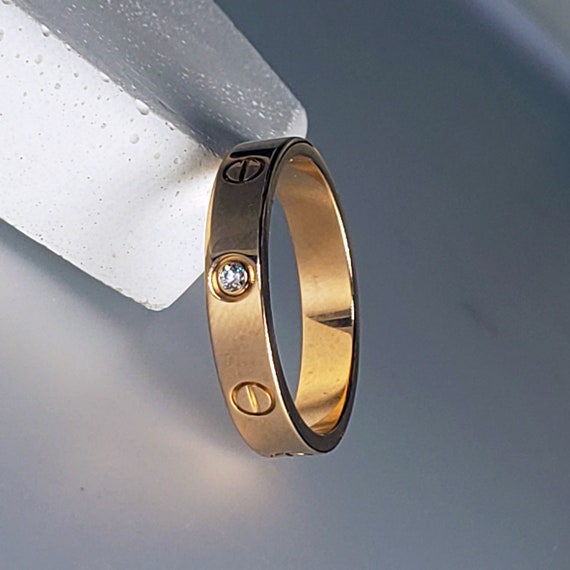 cartier ring 24k